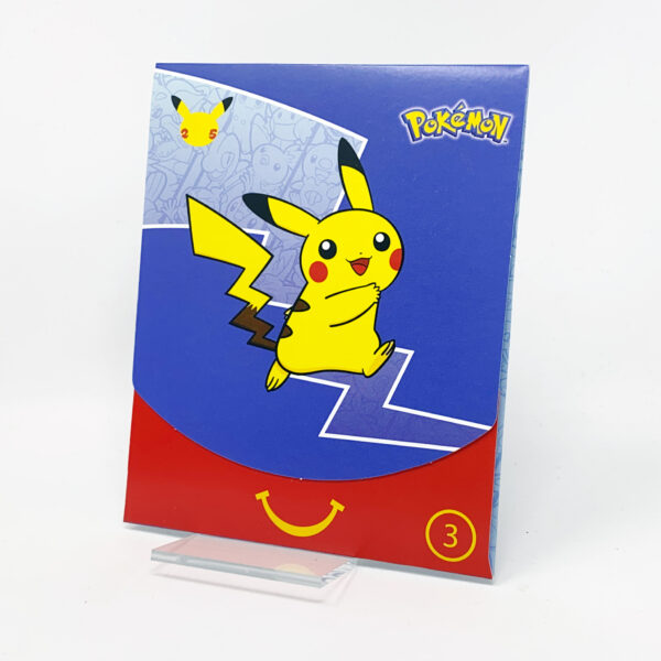 Pokémon 25th Anniversary McDonalds Booster (Blue, English)