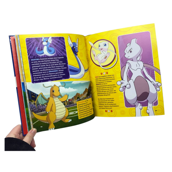 Pokémon: Mein großes Pokémon-Buch [deutsch] Beispielseite