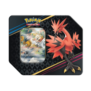 Pokémon Crown Zenith Galarian Zapdos Tin XL EN