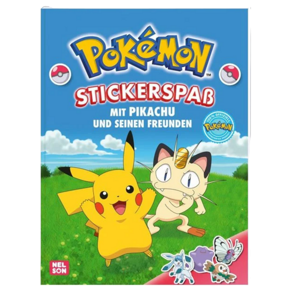 Pokémon: Stickerspaß mit Pikachu und seinen Freunden [deutsch]