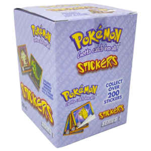 Pokémon Sticker Artbox 1999 Series 1