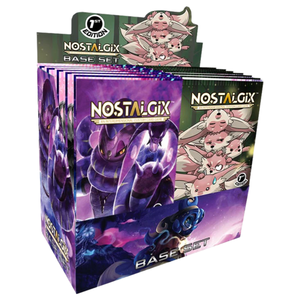 Nostalgix TCG: Base Set 1st Edition Booster Display Box EN