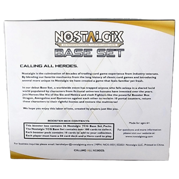Nostalgix TCG: Base Set 1st Edition Booster Display Box EN – Bild 3