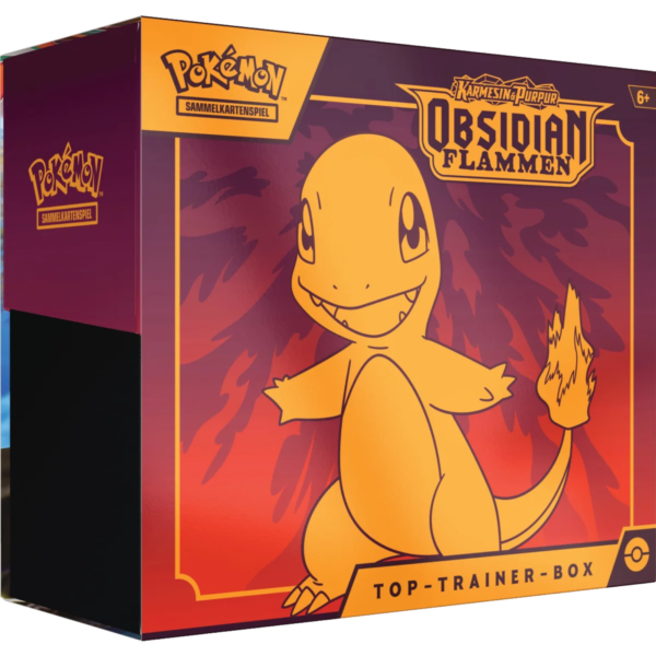 Pokémon K&P Obsidianflammen Top Trainer Box DE